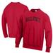 Men's Champion Cardinal Ball State Cardinals Reverse Weave Fleece Crewneck Sweatshirt