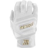 Marucci 2022 Pittards Reserve Adult Batting Gloves White