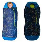 AceCamp Glow In The Dark Mummy Sleeping Bag in Blue | 10 H x 8 W in | Wayfair 3978Blue