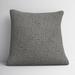 Joss & Main Organic Cotton Throw Square Pillow Cotton in Gray | 20 H x 20 W x 0.25 D in | Wayfair D3FB98BA04394A018196EBB11C77B005