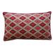 Foundry Select Diamond Transitional Handmades Rectangular Linen Pillow Cover & Insert /Down/Feather/Linen | 12 H x 20 W x 2.5 D in | Wayfair