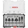 Bosch Rand- und Kantenfräser-Set 6-mm-Schaft 6-teilig