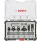 Bosch Rand- und Kantenfräser-Set 6-mm-Schaft 6-teilig