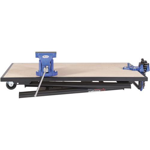 Tuffbench Complet Kit Roues Poignée Étau Chaîne Atelier - Armorgard