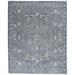 Nourison Silken Weave Floral Border Area Rug