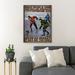 Trinx Boys Play Hockey On Snow - Once Upon A Time There Was A Boy… Gallery Wrapped Canvas - Sport Illustration Decor | 20 H x 16 W x 2 D in | Wayfair