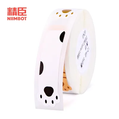 Jingchen – Mini-étiquette NiiMBOT D101/ D11/D110 pour impression dessins animés nom autocollant