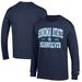 Men's Champion Navy Sonoma State Seawolves Jersey Est. Date Long Sleeve T-Shirt