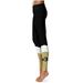 Women's Black Colorado Buffaloes Plus Size Color Block Yoga Leggings