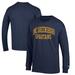 Men's Champion Navy UNCG Spartans Jersey Long Sleeve T-Shirt