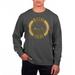 Men's Uscape Apparel Black Missouri Tigers Pigment Dyed Fleece Crew Neck Sweatshirt