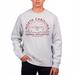 Men's Uscape Apparel Heathered Gray North Carolina Central Eagles Premium Fleece Crew Neck Sweatshirt