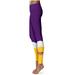 Women's Purple Tennessee Tech Golden Eagles Color Block Yoga Leggings