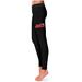 Women's Black Jacksonville State Gamecocks Thigh Logo Yoga Leggings