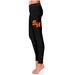 Women's Black Sam Houston State Bearkats Thigh Logo Yoga Leggings