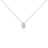 Collier Argent Tricoria Oxydes De Zirconium