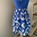 Anthropologie Dresses | Anthropologie Dress, Pinkerton, Blue & White Mini Sundress, Sz Medium | Color: Blue/White | Size: M