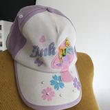 Disney Accessories | Disney Fairies Cotton Tinkerbell Baseball Cap Hat | Color: Purple/White | Size: Osg