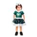 Girls Toddler Green New York Jets Tutu Tailgate Game Day V-Neck Costume