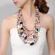 MANILAI – colliers Boho en bois multicolores pour femmes longs pendentifs de perles en bois
