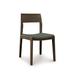 Copeland Furniture Iso Microsuede Side Chair Wood/Upholstered in Brown | 32.5 H x 18.375 W x 21.25 D in | Wayfair 8-ISO-40-77-Cast Sage