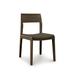 Copeland Furniture Iso Microsuede Side Chair Fabric in Brown | 32.5 H x 18.375 W x 21.25 D in | Wayfair 8-ISO-40-77-Brazil