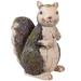 Sunnydaze Silas the Woodland Squirrel Statue - Indoor/Outdoor Figurine - 13-Inch
