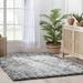 Gray 118 x 94 x 1.8 in Area Rug - Well Woven Celeste Moroccan Grey Area Rug Polyester | 118 H x 94 W x 1.8 D in | Wayfair CE-37-7