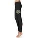 Women's Black Ohio Bobcats Thigh Logo Yoga Leggings