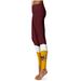 Women's Maroon Loyola Chicago Ramblers Color Block Yoga Leggings