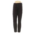 Gap Jeggings - Mid/Reg Rise Straight Leg Boyfriend: Black Bottoms - Women's Size 27 - Black Wash