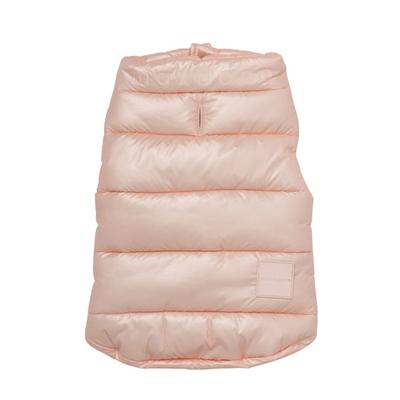 maxbone Arabella Peach Puffer Dog Vest, Medium