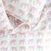 Elephant Cotton Sheet Set by Melange Home in Pink (Size TWIN)