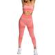 Buscando Womens Workout Set 2 Piece High Waist Seamless Yoga Leggings+Sports Bra Compression Tights Gym Clothes for Women - Pink - Large