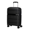 American Tourister Linex - Spinner S, Carry-on luggage, 55 cm, 34 L, Black (Vivid Black)