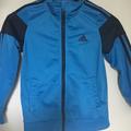 Adidas Jackets & Coats | Adidas Kid Activewear Blue Jacket, Size: 6 | Color: Black/Blue | Size: Sb