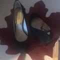 Michael Kors Shoes | Michael Kors Black Suede Pumps | Color: Black | Size: 9