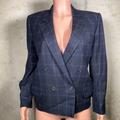 Burberry Jackets & Coats | Burberry 100%Cashmere Women’s Blazer Sz.8 | Color: Blue | Size: 8