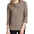 J. Crew Sweaters | J Crew Wool Mohair Cowl Neck Sweater | Color: Brown | Size: L