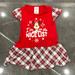 Disney Dresses | Disney Minnie Mouse Christmas Dress | Color: Green/Red | Size: 2tg