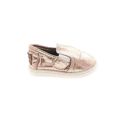 TOMS Flats: Pink Shoes - Size 3