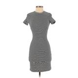 H&M Casual Dress - Mini: Black Marled Dresses - Women's Size X-Small