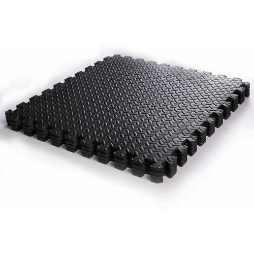12 Stück Bodenschutzmatte 60x60 cm Puzzlematte Schutzmatten Set Unterlegmatte Fitnessmatte
