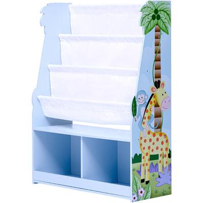 Teamson Kids - Fantasy Fields Sunny Safari Kinder Bücherregal Aus Holz Mit Aufbewahrung Mehrfarben Image