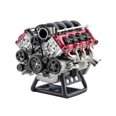 MAD RC – moteur V8 à Combustion interne, Simulation dynamique, assemblage pour modèle de voiture