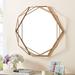 FirsTime & Co. Gold Gabriella Mirror, American Crafted, Gold, Mirror, 31 x 3 x 30 in