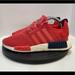 Adidas Shoes | Adidas Nmd R1 'Vivid Red' Women's Shoes | Color: Red/White | Size: 8