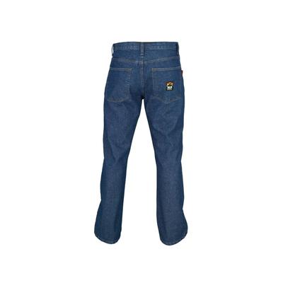 MCR Safety Flame Resistant Jeans 14.75 oz. 100percent FR Denim CAT 2 HRC2/ATPV 21 cal/cm2 Indigo Blue 5030 P1D5030