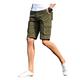 Sunshey Cotton Casual Mens Twill Cargo Shorts Summer Fashion Sports Beach Travel Pockets Camouflage Shorts (29, Army Green)