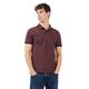 Ben Sherman Mens Signature Polo Shirt Bordeaux Classic Fit Short Sleeve 100% Organic Cotton